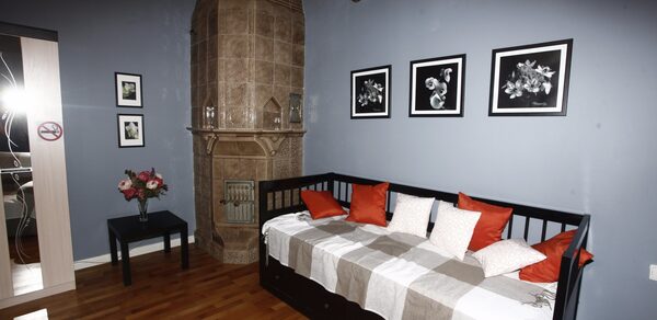 Лофт-квартира с камином 