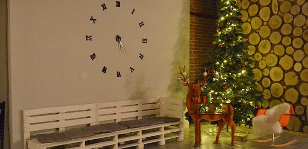 Дизайнерский лофт с кухней