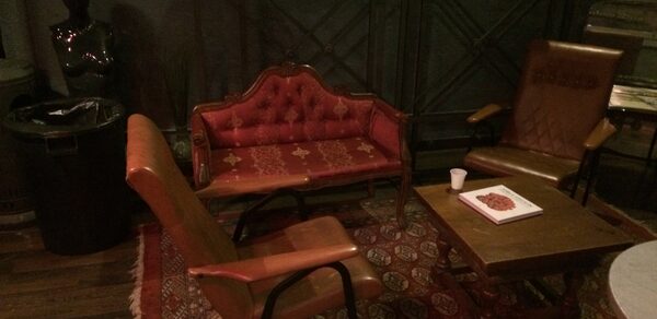 Theater party room at TeatroLoSpazio 