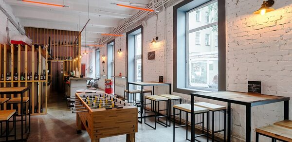 Крафтовый бар в центре Петербурга