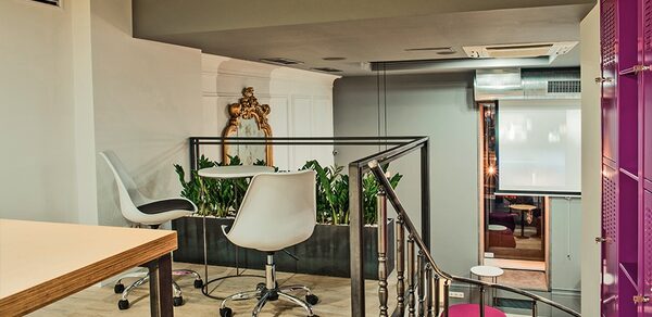 Двухуровневый лофт в центре города