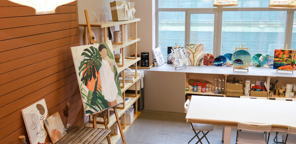 Лофт в стиле художественной мастерской