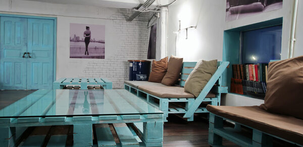 Questmakers Большой зал в дизайнерском двухуровневом лофте