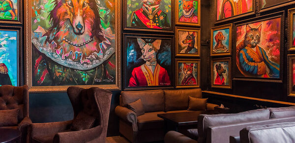 Кальянная Барвиха Lounge Живописный лофт с мягкими диванами