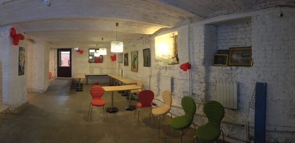 Лофт в белом кирпиче