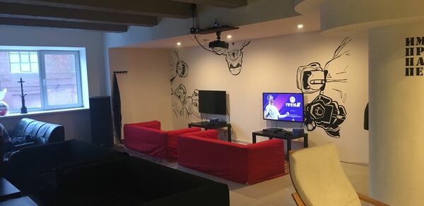 Двухэтажное лофт-пространство