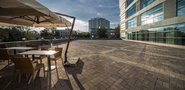 Крыша-терраса на юге Москвы