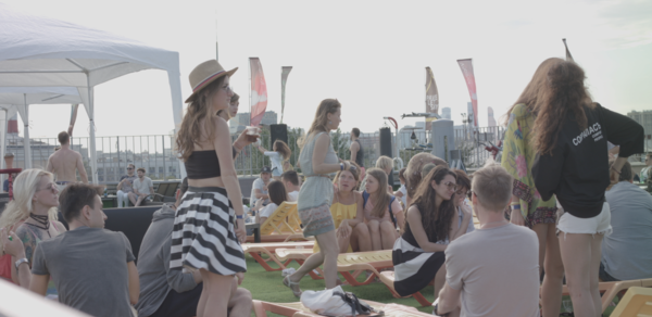  ZVEZDA ROOFTOP. Крыша на набережной Москвы-реки