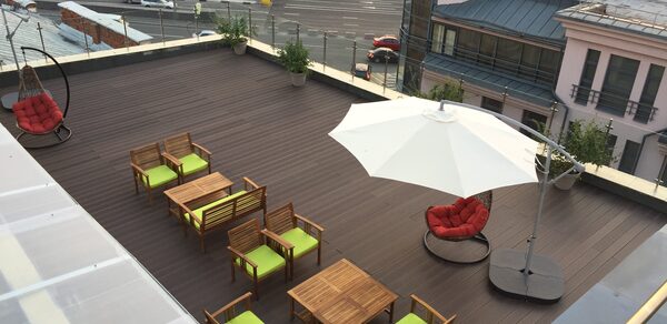 Лофт с выходом на крышу