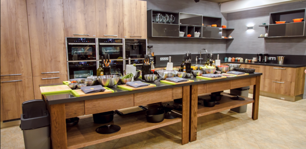 Оборудованная кулинарная студия