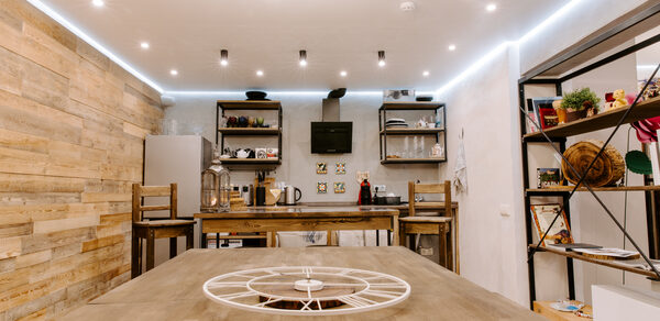 Уютная студия в стиле лофт