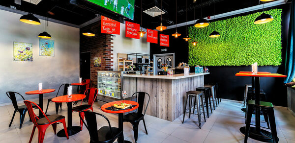 Лофт-кафе под закрытие