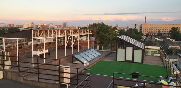 Крыша с навесом для мероприятий любого формата