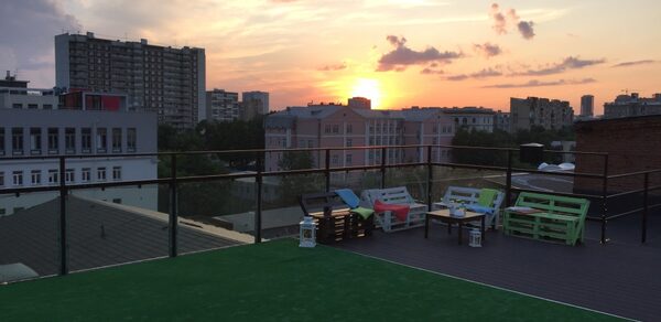 Крыша с навесом для мероприятий любого формата