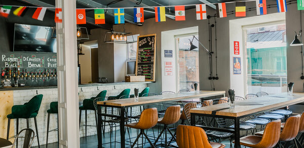 Avrora Bar. Лофт в американском стиле