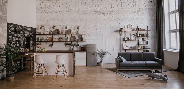 TopBananaStudio Лофт-пространство с барной зоной