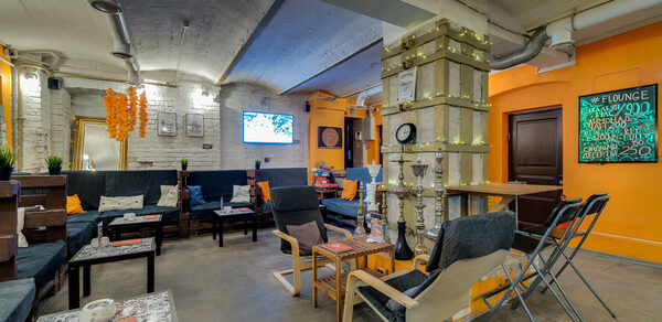 Лофт-кальянная в центре города