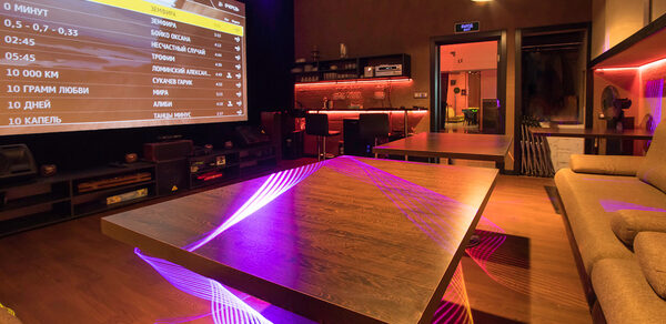 Караоке-лофт со светомузыкой