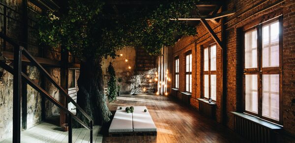 Полигон. Эко-лофт Атмосферное лофт-пространство