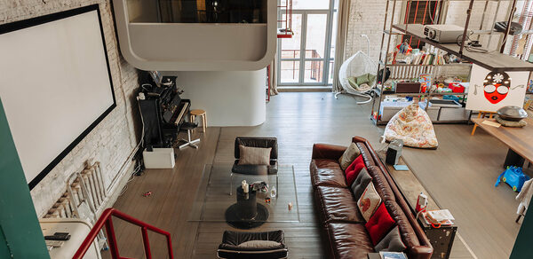 Loft Bers. Трехэтажный лофт