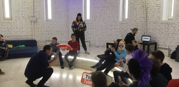 Белый кирпичный лофт