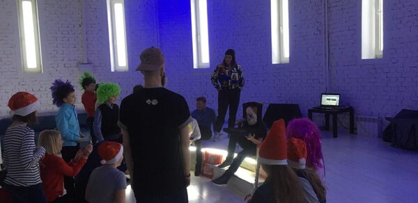 Белый кирпичный лофт