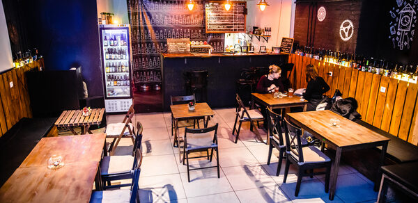 Брутальный бар в стиле лофт под закрытие