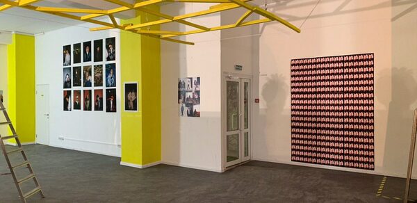 Просторный лофт с колоннами