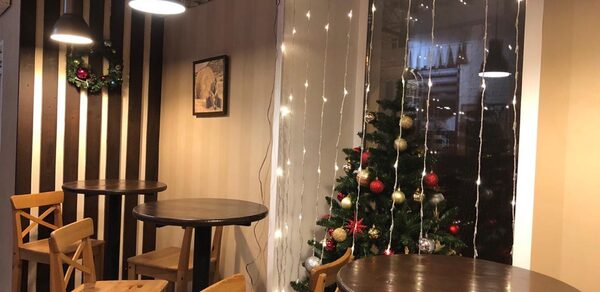 Уютное кафе для праздников