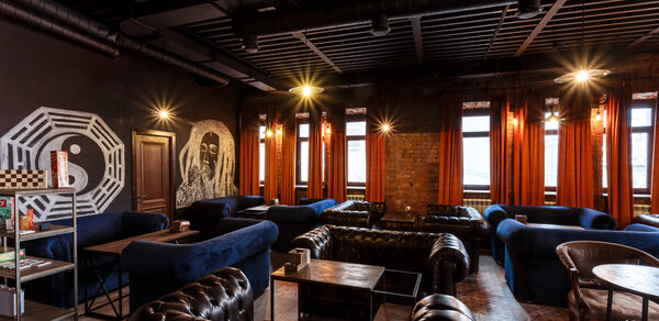 Дизайнерская лофт-кальянная