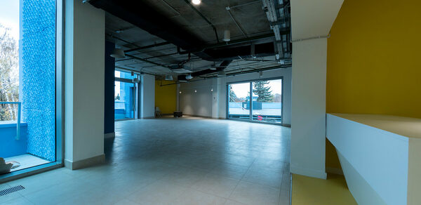 Техноград Просторное помещение с летней террасой и балконами