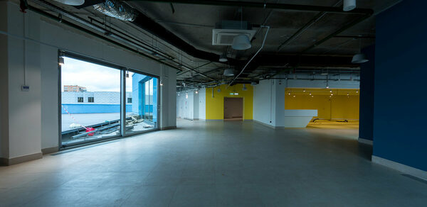 Техноград Просторное помещение с летней террасой и балконами