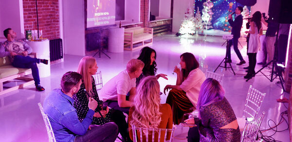 Gazon loft. Лофт со смежными залами