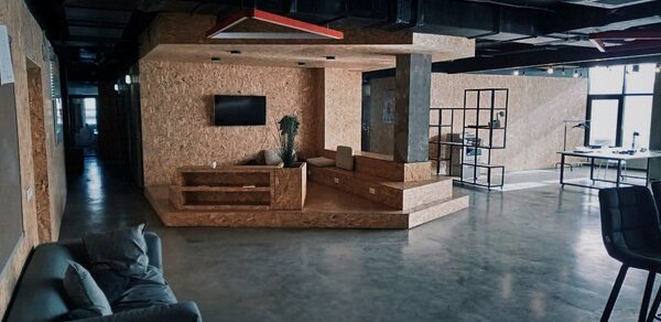 Work’n’Soda Пространство внутри коворкинга на Сухаревской