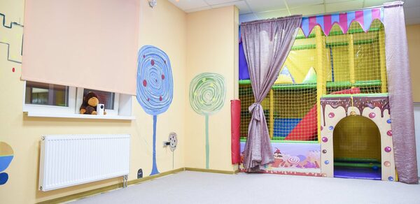 Лофт с детской игровой зоной