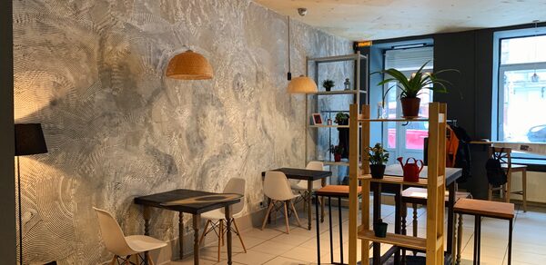 Кафе в скандинавском стиле