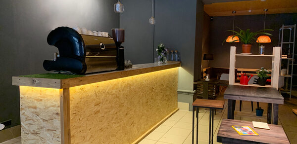 Кафе в скандинавском стиле