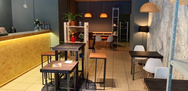 Кафе в скандинавском стиле