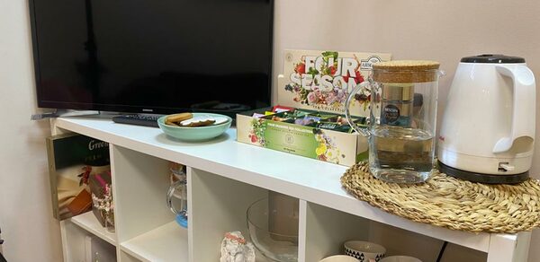 Bright loft studio with kitchen