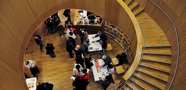 Auditorium at Canada Water Theatre