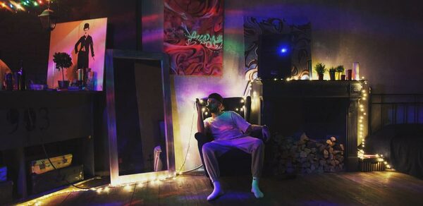 Лофт с камином на юге города