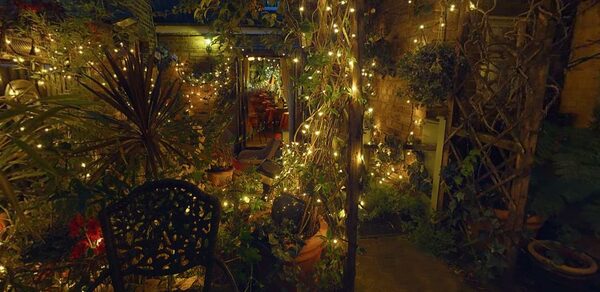 Garden at Le QuecumBar & Brasserie