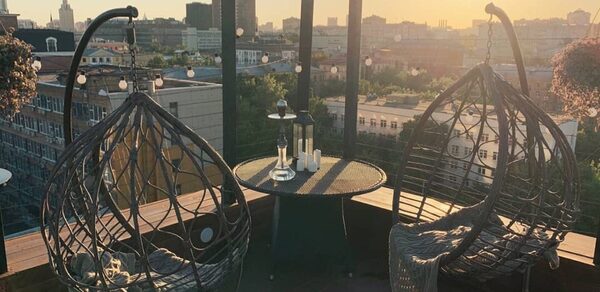 Igloobar. Крыша с панорамным видом