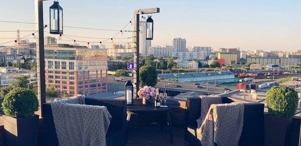 Igloobar. Крыша с панорамным видом