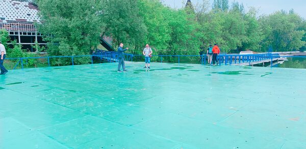 Vernissage Сцена на воде