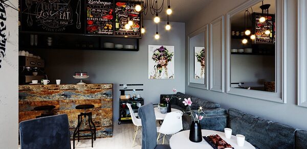 Apriori Photo Уютный лофт с баром