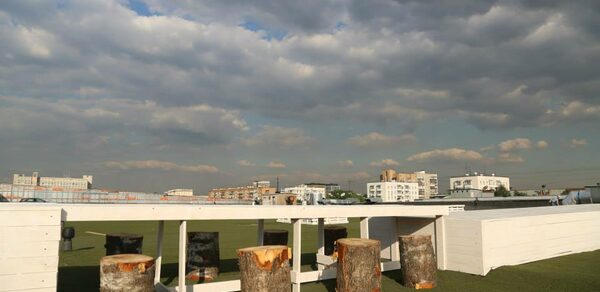 Крыша на севере Москвы