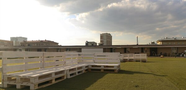 Крыша на севере Москвы