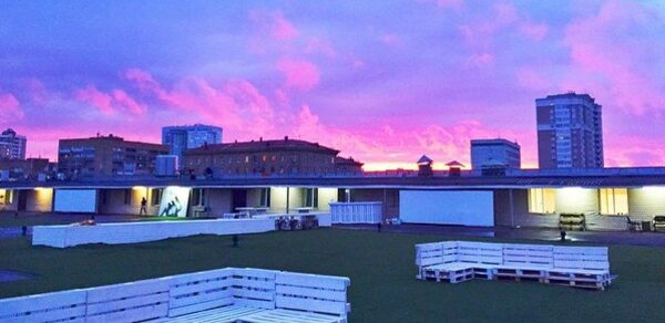 Крыша на севере Москвы