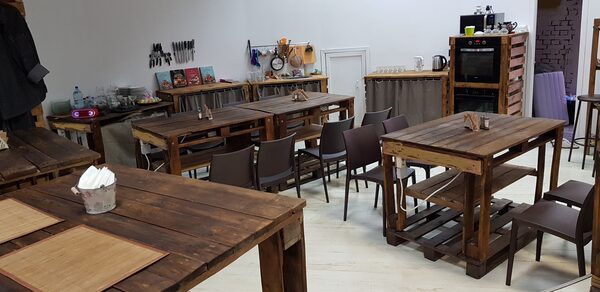 Cooking studio in the tower